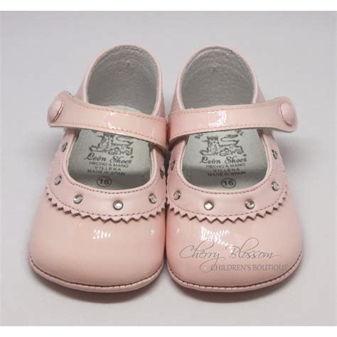 leather pram shoes for babies.